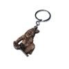 Laddu Gopal Lord Krishna Metallic Keychain
