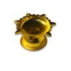 Gold Plated Steel Pooja Thali Set of 7 Articles